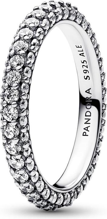 Image du produit Pandora Timeless Bague pavée simple rangée (58, Argent 925)