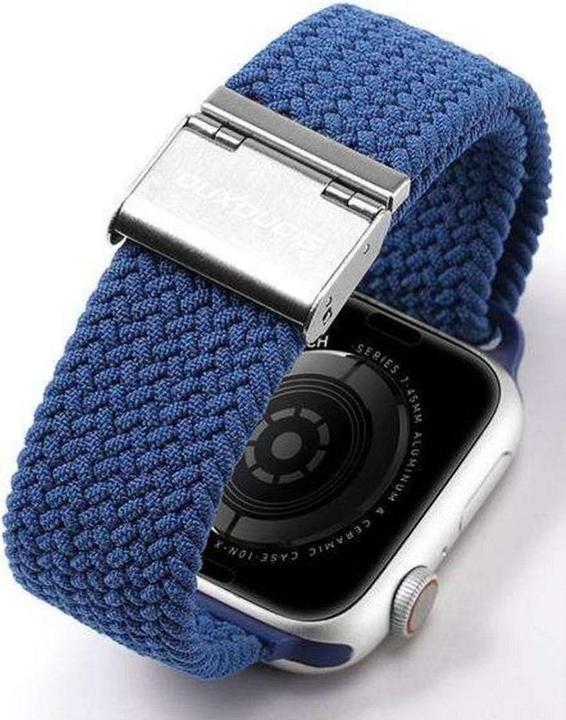 Produktbild Dux Ducis Mixture Pro Armband (38 mm, 40 mm, 41 mm, Nylon, Apple Watch Series 2, Apple Watch Series 1, Apple Watch Series 3, Apple Watch Series 4, Apple Watch Series 5, Apple Watch Series 6, Apple Watch Series 7, Apple Watch Series 8, Apple Watch Series 9, Apple Watch SE)