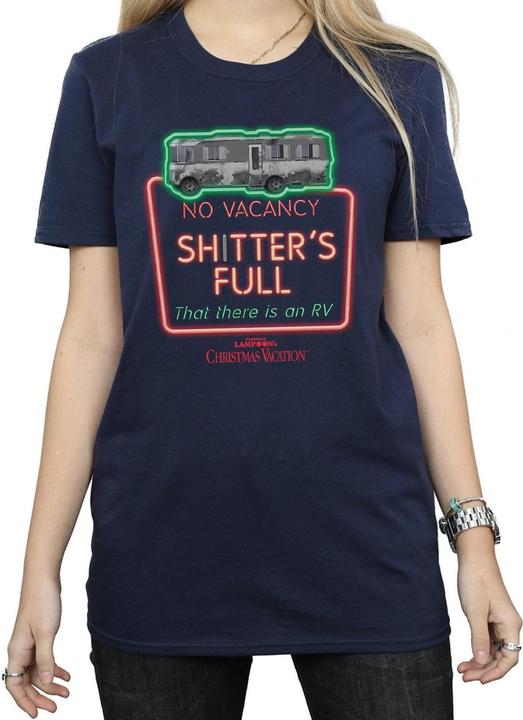 Image du produit National Lampoon´s Vacation National Lampoon's Christmas Vacation - T-shirt GREYSCALE NO VACANCY - Femme (XXL)