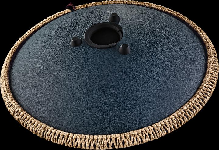 Actual product image Meinl Octave Steel Tongue Drum - D-Amara - Blue Engraved (Percussion)