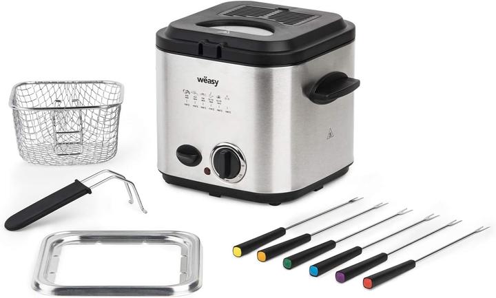 Produktbild Wëasy - TB600 - Frituur- en fonduepan 2-in-1 - 1.2L