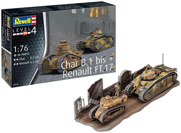 Produktbild Revell Char B.1 bis Renault FT.17