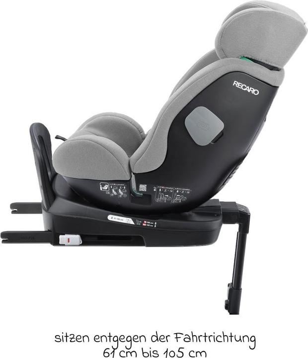 Produktbild RECARO Salia 125 Kid Reboard Kindersitz (61-125 cm) (Reboarder, ECE R129/i-Size Norm)