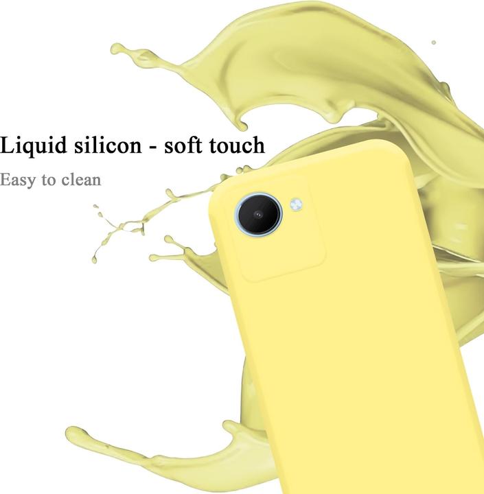 Produktbild Cadorabo TPU Liquid Silicone Case Hülle für Realme C30 / Narzo 50i PRIME (Realme Narzo 50i Prime, Nokia C30)