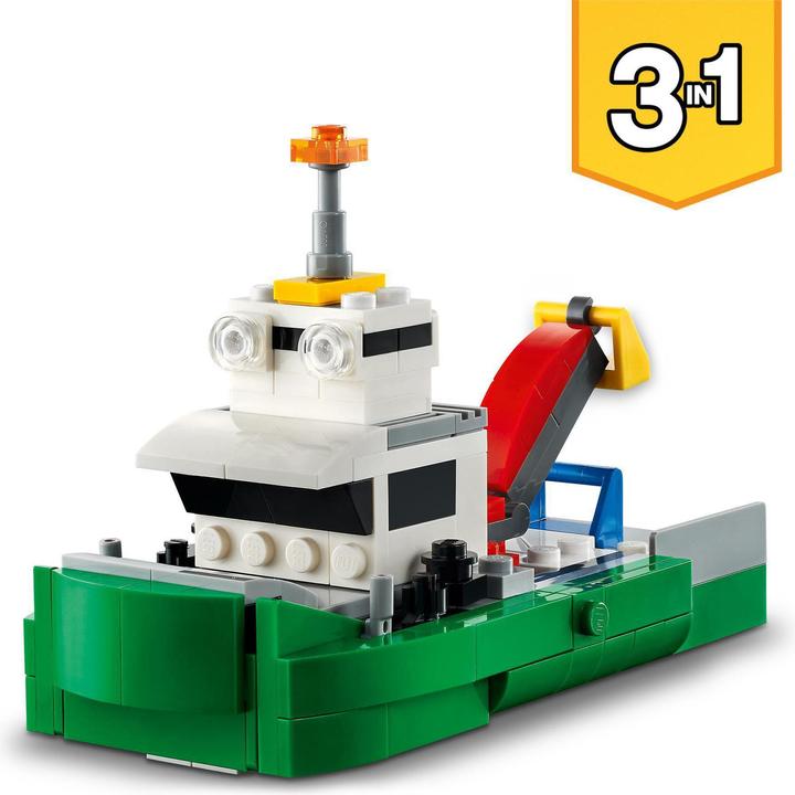 Image du produit LEGO Transporteur de voitures de course (31113, LEGO Creator 3-in-1)