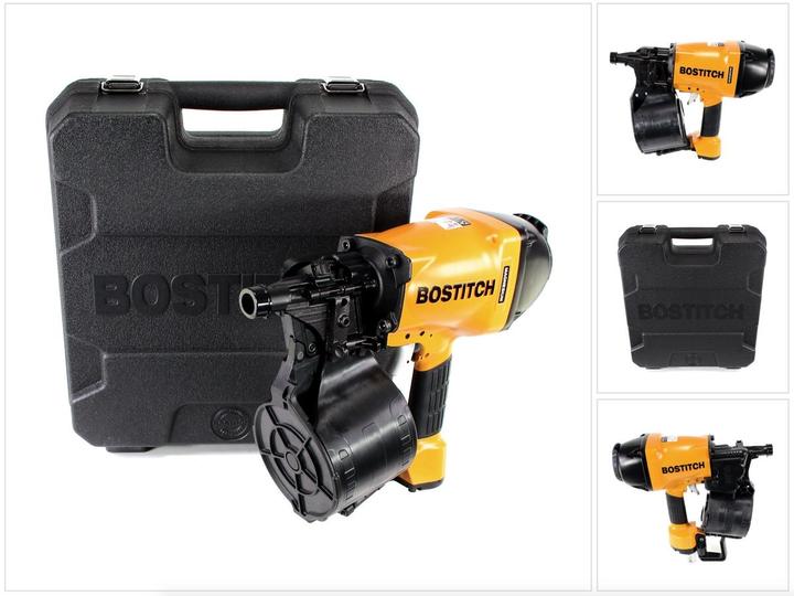Actual product image Bostitch N89C-2K-E Compressed air coil nailer ST 50-90mm 4,8-8,3bar + case