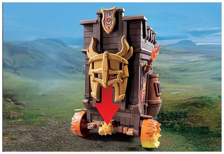 Immagine prodotto Playmobil Attacca il carro con il cannone di fuoco (71643, Playmobil Novelmore)