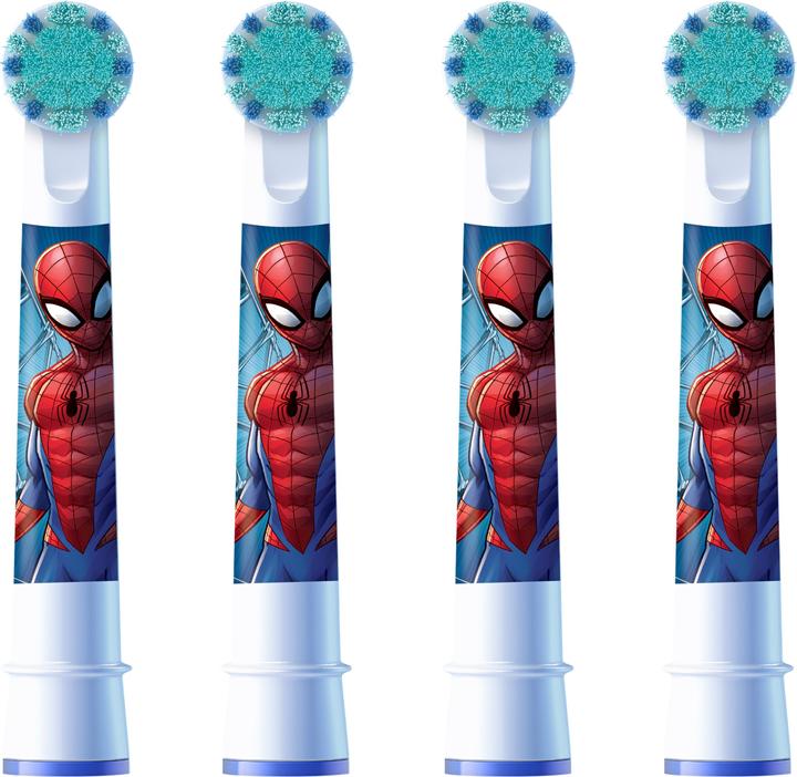 Actual product image Braun Oral-B Attachable Brushes Spiderman 4er AM (1 x)
