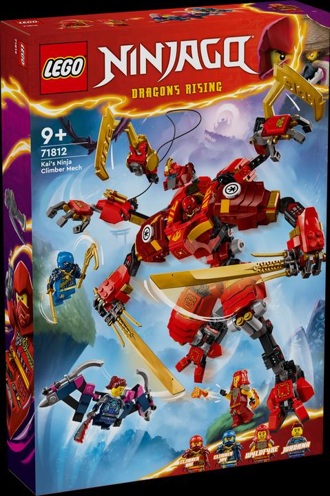 Immagine prodotto LEGO Il mech da arrampicata ninja di Kai (71812, LEGO Ninjago)
