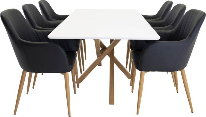Produktbild Ebuy24 Essgruppe Piazza 19 (7-teilig) (180 x 90 x 75 cm)