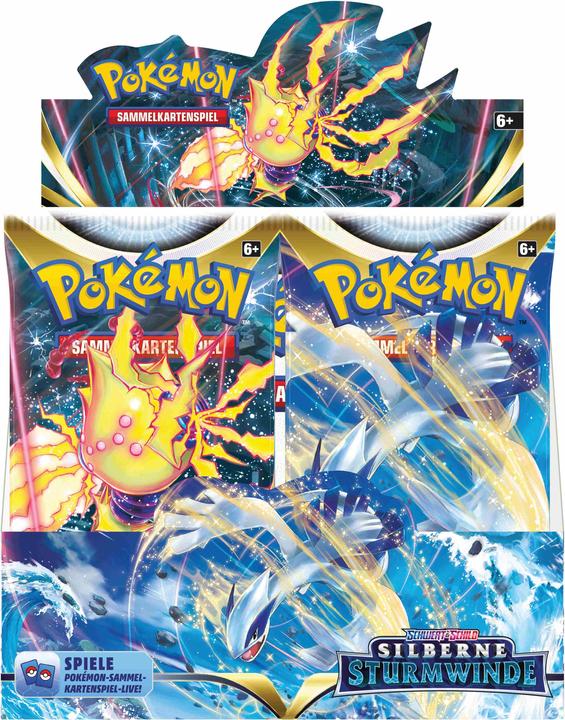 Image du produit Pokémon Épée et bouclier - Vents d'orage argentés (Allemand)