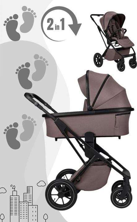 Produktbild Moon PIÙ Kinderwagen / Kombikinderwagen