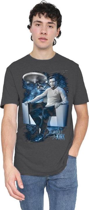 Actual product image Unisex Adult Captain's Chair T-Shirt (L)