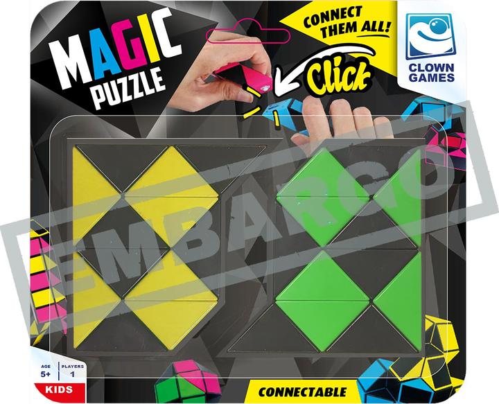 Produktbild Clown games Clown Magic Puzzle Connectible 2x12 (12 Teile)
