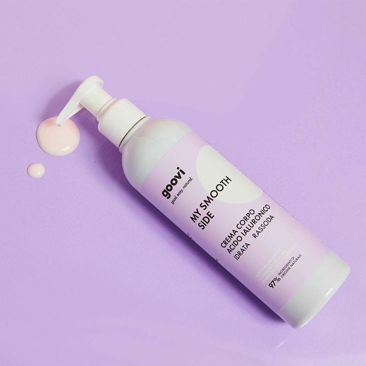 Actual product image Goovi MY SMOOTH SIDE body lotion with hyaluronic acid Lot (Body milk, 240 ml)
