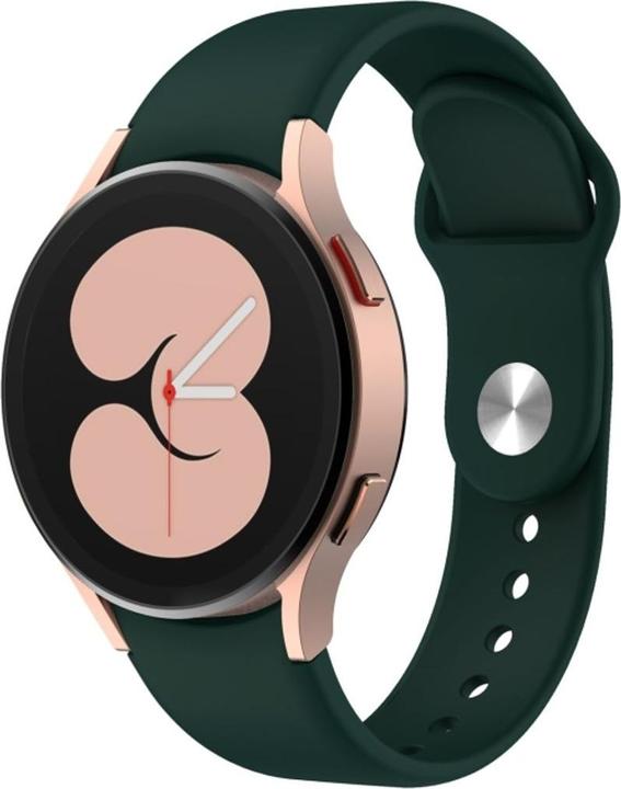 Produktbild König Design Silikon Armband 20mm Uhrenarmband für Samsung Galaxy Watch 4 5 Classic Pro Loop (20 mm, Silikon)