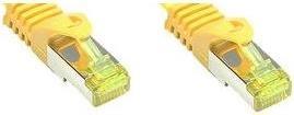 Immagine prodotto Good Connections Cavo patch RJ45 con cavo grezzo Cat.7 e protezione a scatto (RNS®), S/FTP, PiMF, senza alogeni (S/FTP, PiMF, CAT7, 25 m)