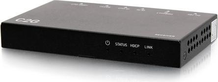 Image du produit C2G Dual HDMI® HDBaseT 4K + VGA, 3,5 mm et RS232 sur boîtier d’extension émetteur de commutation Cat ver