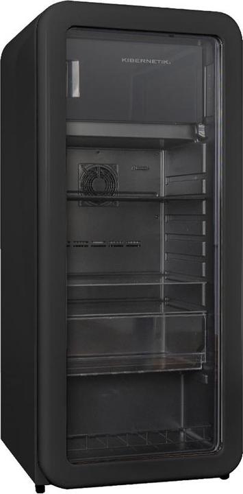 Produktbild Kibernetik Retro Getränkekühlschrank RKS149 schwarz (168 l)