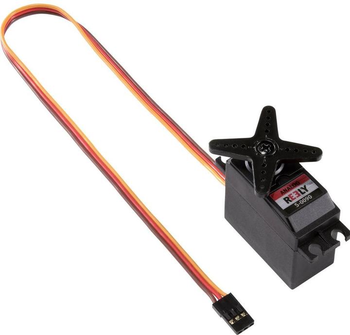 Image du produit Reely Servo standard CYS-S0090 Servo analogique Matériau du réducteur : métal Système de connexion : JR