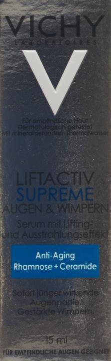 Actual product image Vichy Lift Active Serum 10 Eyes & Eyelashes (Serum, 15 ml, Day + Night)