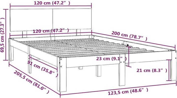 Image du produit VidaXL Valina (120 x 200 cm)