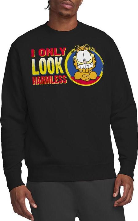 Immagine prodotto Garfield I Only Look Harmless Felpa Adulto Unisex (XL)