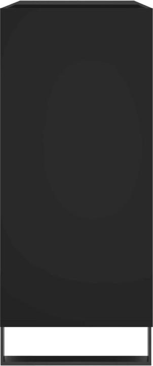 Produktbild VidaXL Plattenschrank Schwarz 84,5x38x89 cm Holzwerkstoff, Farbe (84.5 x 38 x 89 cm)