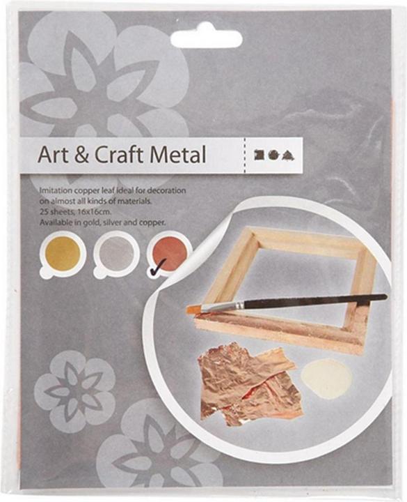 Actual product image Creativ Company Leaf metal copper (1 x)