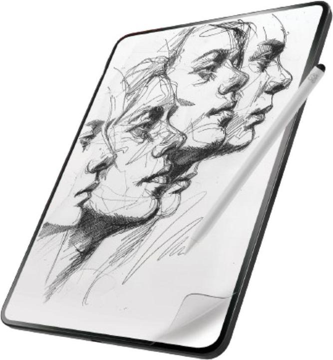 Image du produit Zagg InvisibleShield Fusion Canvas Film de protection antibactérien imitant le papier pour iPad Pro (1 pièce(s), IPad Pro 11)