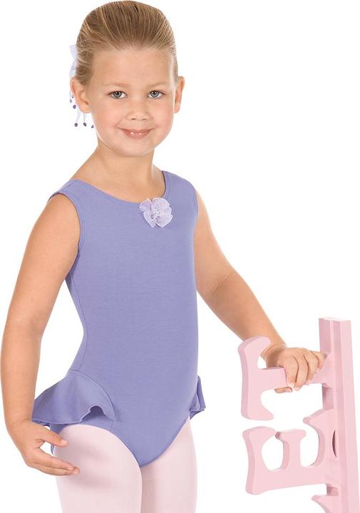 Eurotard Kinder Tanzbody mit Rüschen Rock (M)