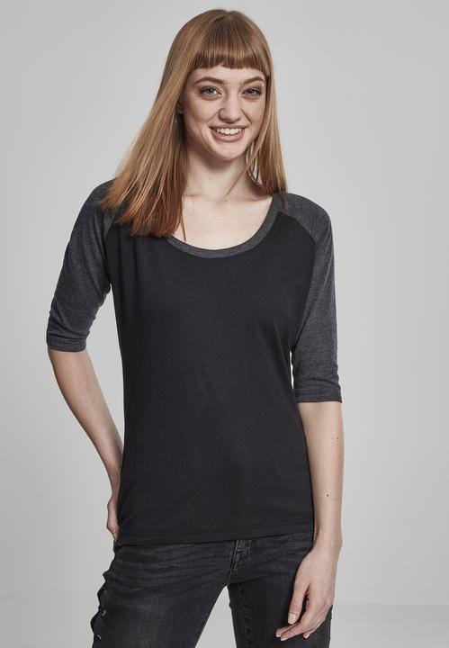 Produktbild Urban Classics Ladies 3/4 Contrast Raglan Tee (XS)