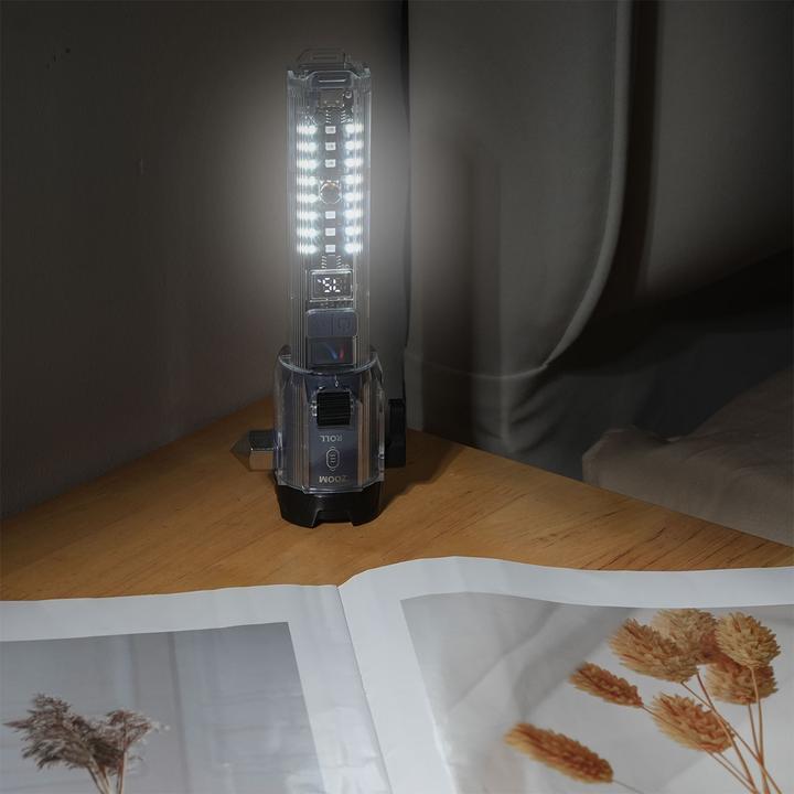 Image du produit Comfort Aid Multifunktions-Taschenlampe mit Hammer & Gurtschneider, Akku