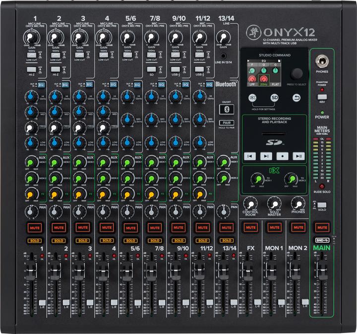 Immagine prodotto Mackie Onyx12 (Mixer da studio e live)