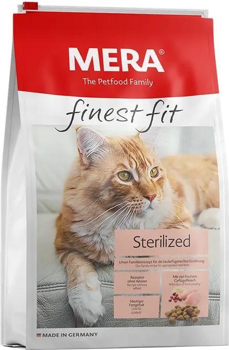 Actual product image Mera Dry cat food Finest Fitness Sterilised 4 kg (Adult, 4000 g)