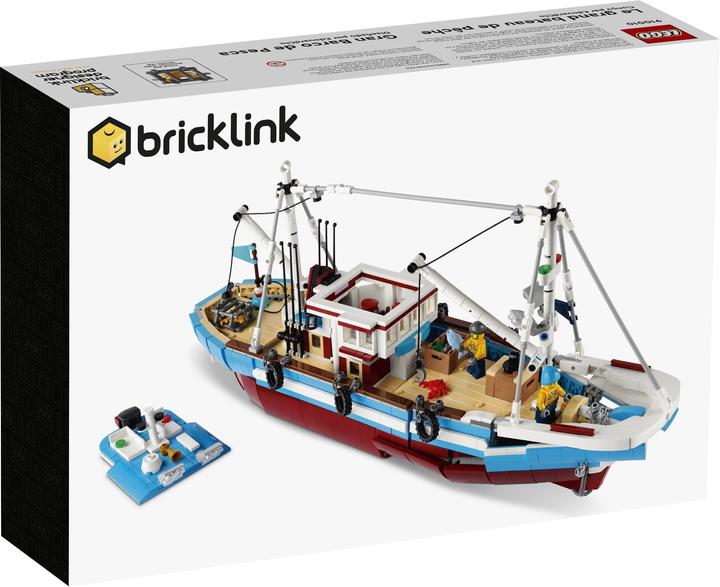 Immagine prodotto LEGO Bricklink Barca da pesca grande 910010 (910010)