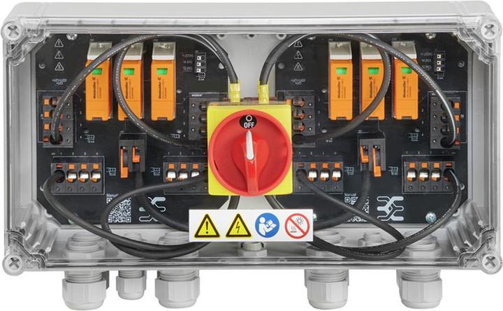 Produktbild Weidmüller PV Next-Generatoranschlusskasten für String-Wechselrichter mit 2 MPPT DC 3I 3O (Solarstecker)