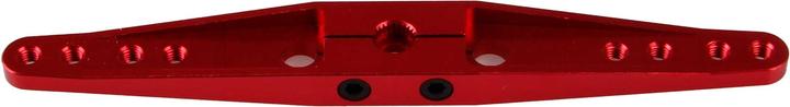 Actual product image Kuza servo lever 2-arm hitec 24t 100/88/72/ 60mm 4" m3 heavy duty v2 aluminium