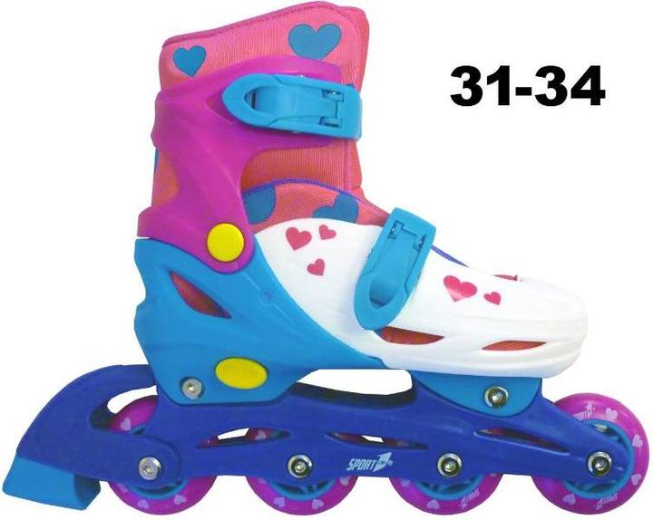 Immagine prodotto Power Play Sport1 "Easy Roller" Pink inlinere Rulleskøjter til børn str. 31-34 (32)