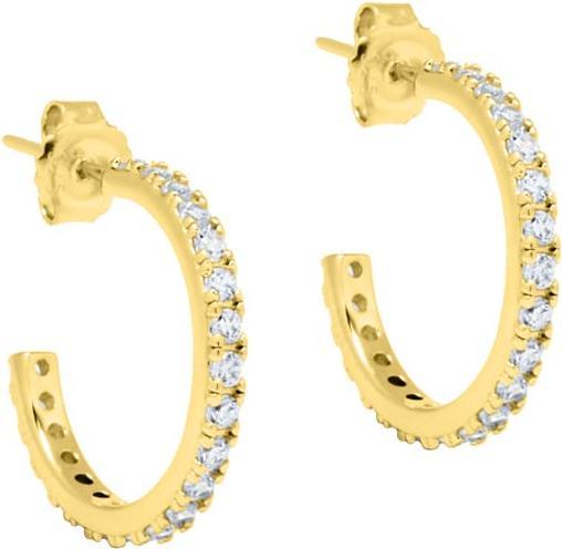 Produktbild Candy Creolen Kiki L, 925 Sterling Silber, vergoldet (18k vergoldet, 925er Sterling Silber)