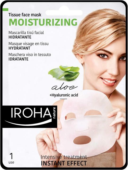 Actual product image Iroha Nature Tissue Face Mask (96 ml)