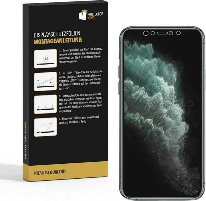 Produktbild Protectorking 2x Premium Displayschutzfolie Matt Entspiegelt (1 Stück, Apple iPhone XR)