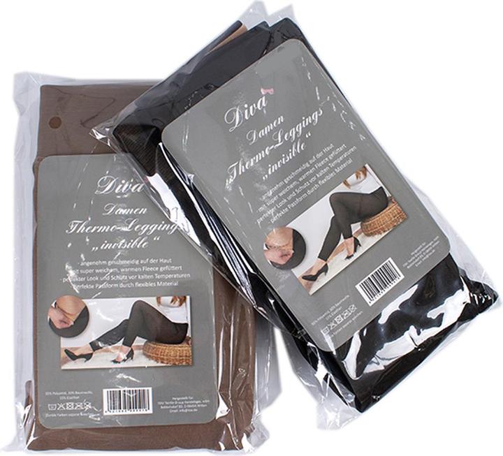 Actual product image Mojawo Thermo leggings running trousers Warmly lined winter fleece XL/XXL