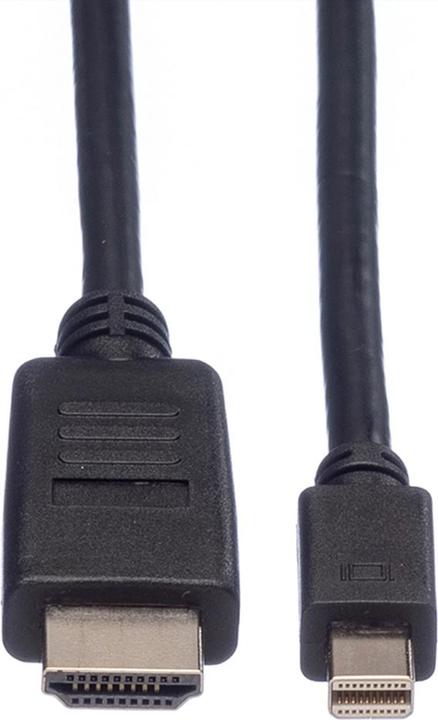 Produktbild Roline Mini DisplayPort — HDMI (Typ A) (1.50 m, DisplayPort)