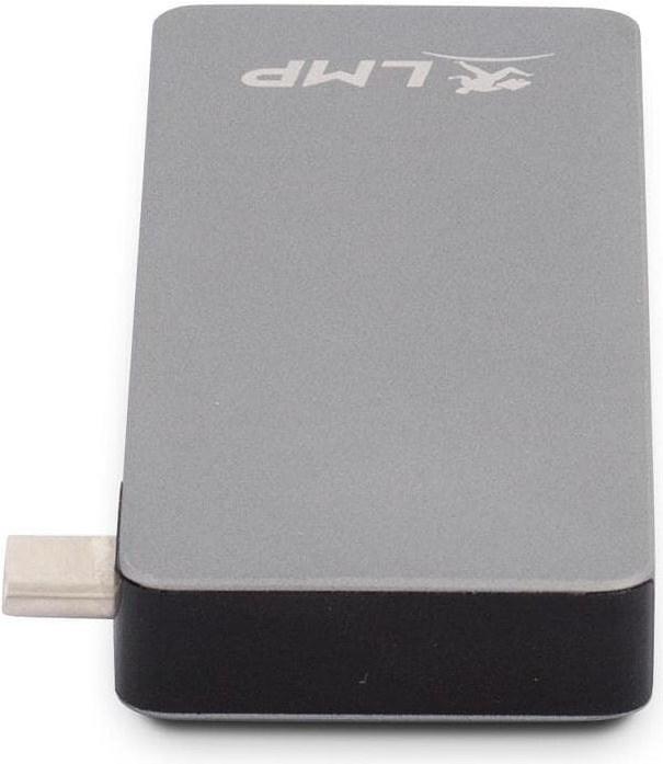 Immagine prodotto LMP Mozzo di base 6 porte Spazio grigio (USB-C, 6 Porti)