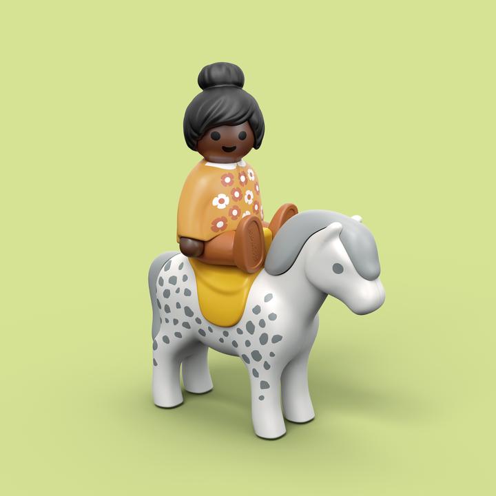 Actual product image Playmobil 71136 1.2.3: Pet boarding with food dispenser (71136, Playmobil 1.2.3)