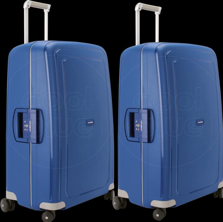 Samsonite S'cure Spinner 75cm Duo Pack dunkelblau (102 l)