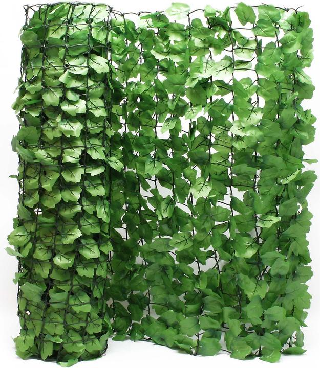 Actual product image Wiltec Leaf-look privacy screen net 300cm x 100cm wall cover privacy screen tarpaulin net (300 cm)