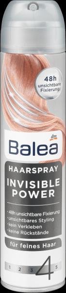 Actual product image dm Balea Hairspray Invisible Power (300 ml)