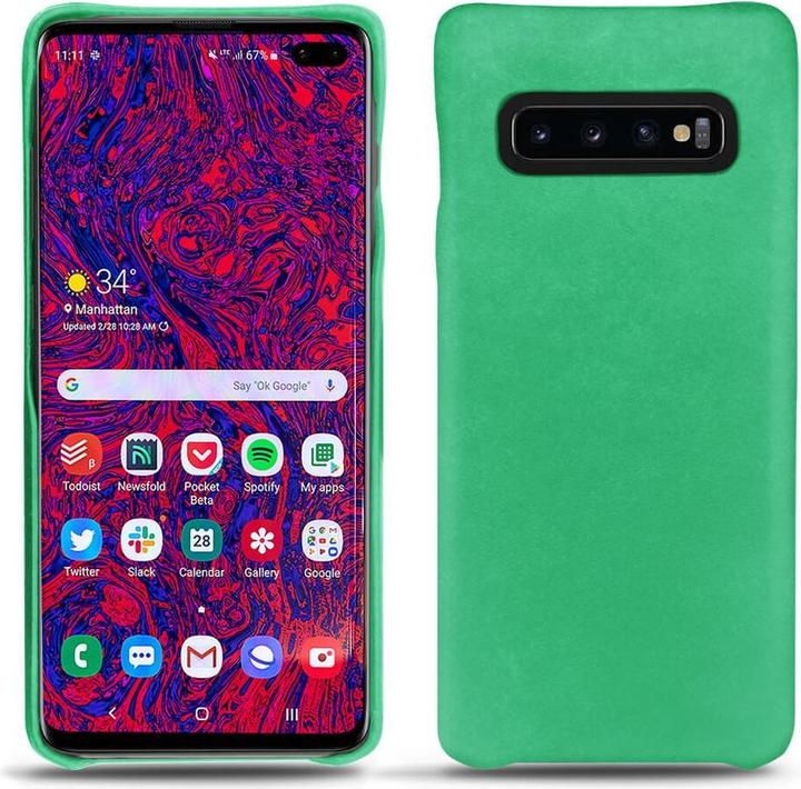 Productafbeelding Noreve Lederen omslag (Samsung Galaxy S10+)